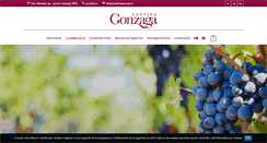 Desktop Screenshot of cantinagonzaga.it